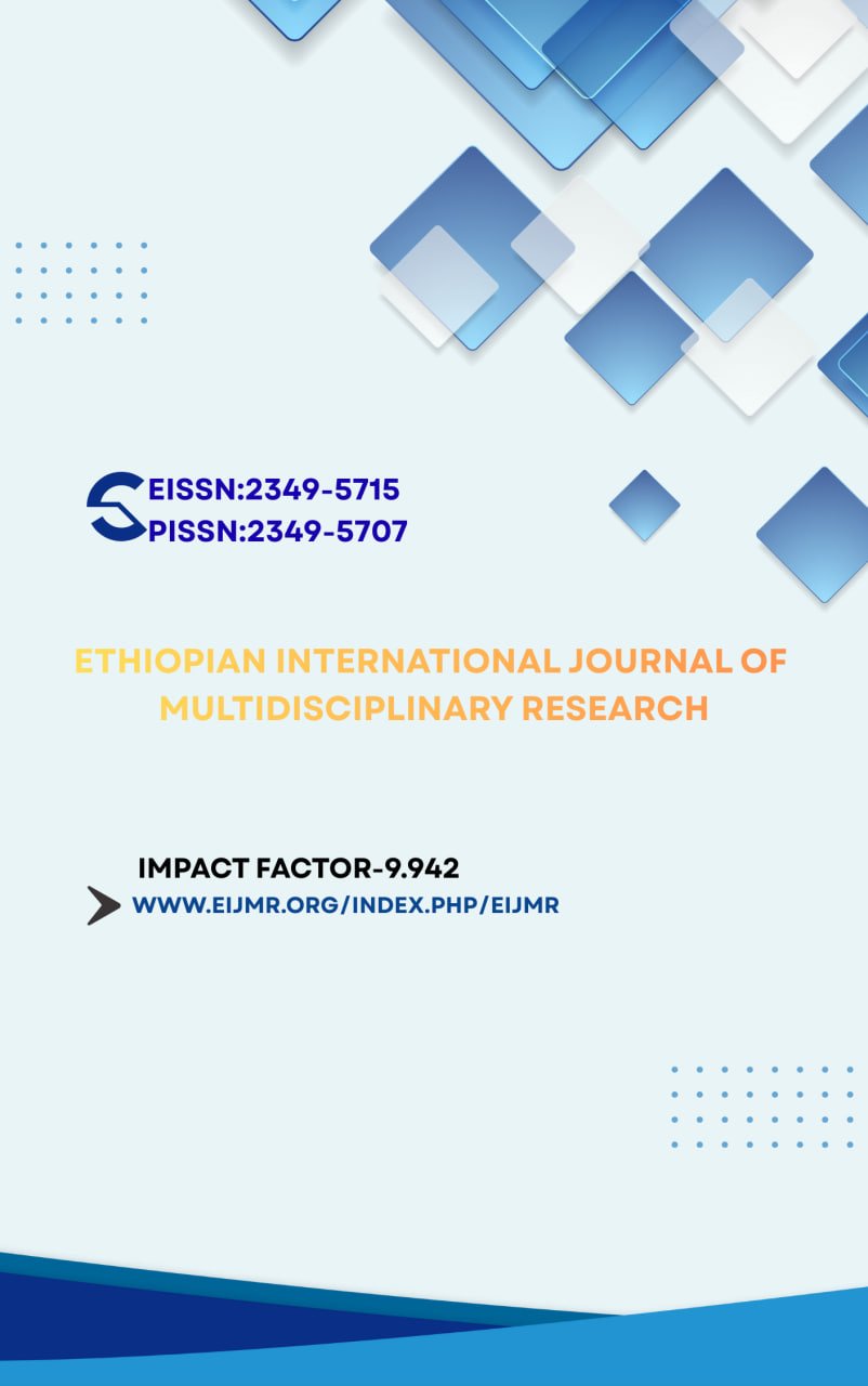 					View Vol. 13 No. 5 (2026): Ethiopian International Journal of Multidisciplinary Research
				